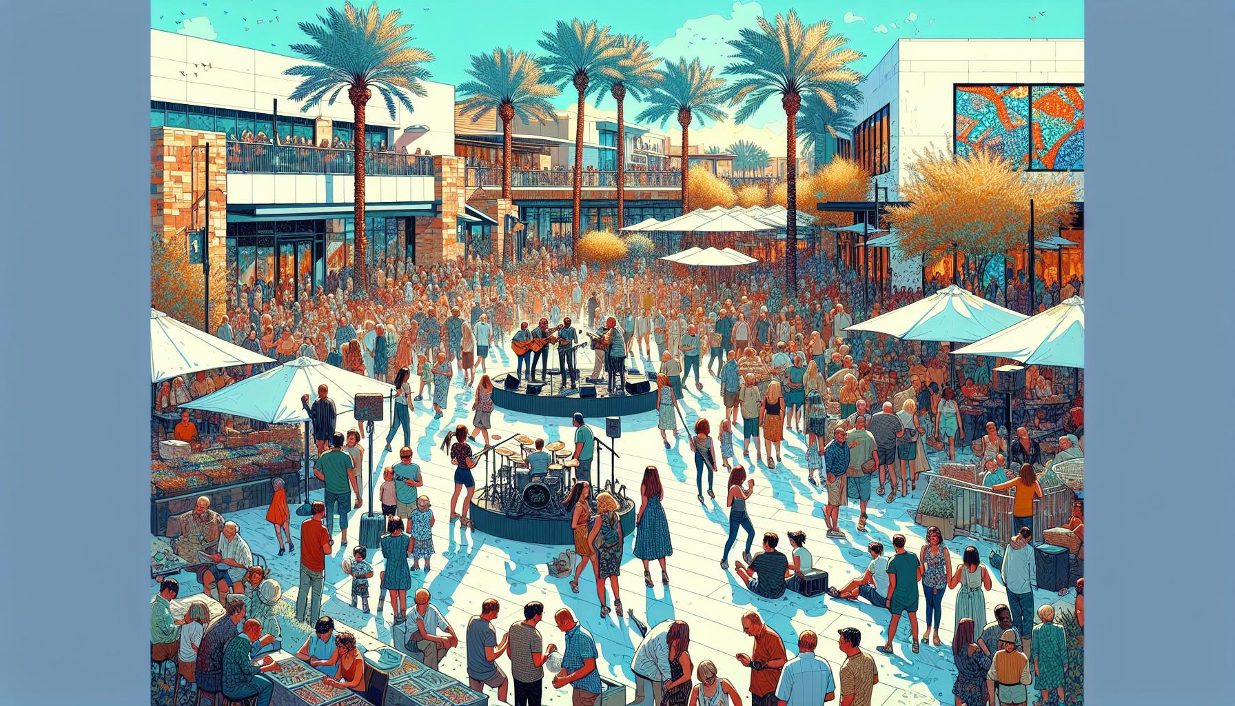 Top Scottsdale AZ Shopping Centers with Live Shows & Art Walks