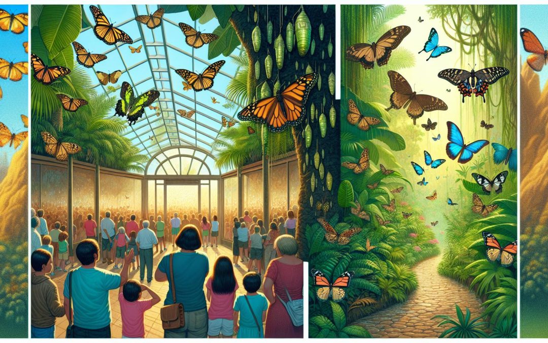 Explore Butterfly Wonderland: A Tropical Rainforest Adventure